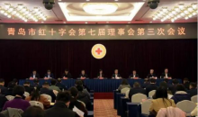 山东省青岛市红十字会第七届理事会第三次会议召开